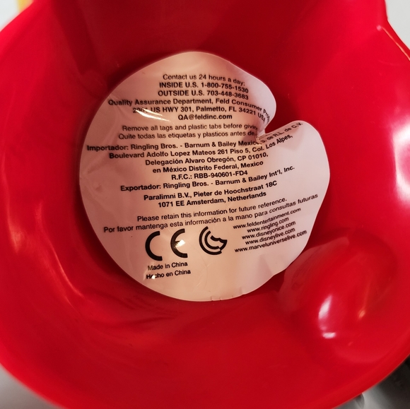 Mickey Mouse Collectible Cup Ringmaster Disney on Ice Flip Top Hat Vintage - Picture 11 of 11